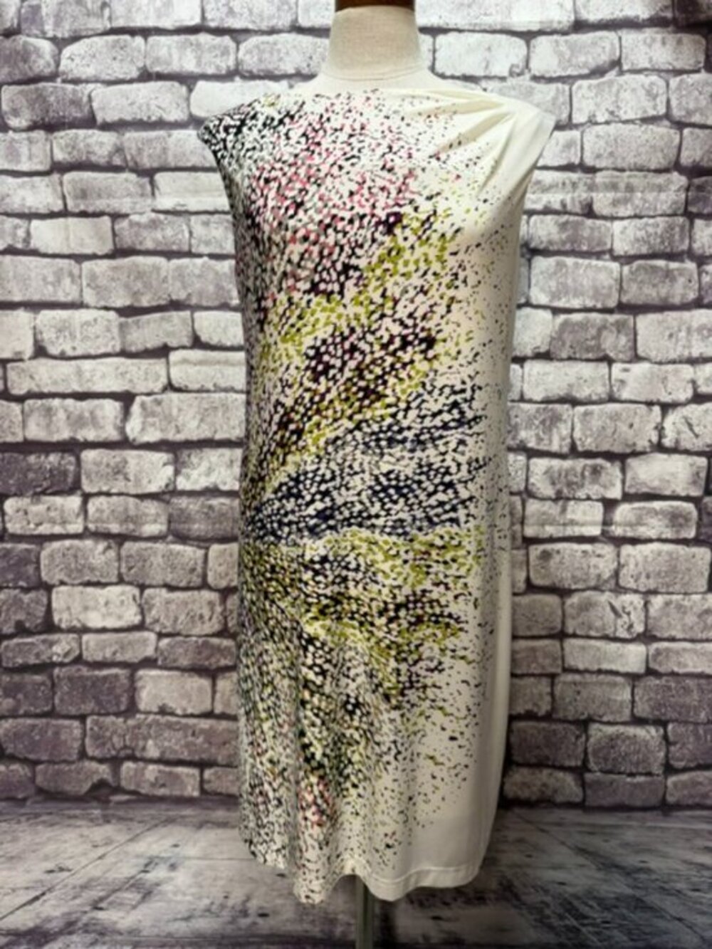 Maggy London Multicolored Sleeveless Dress Size 10
